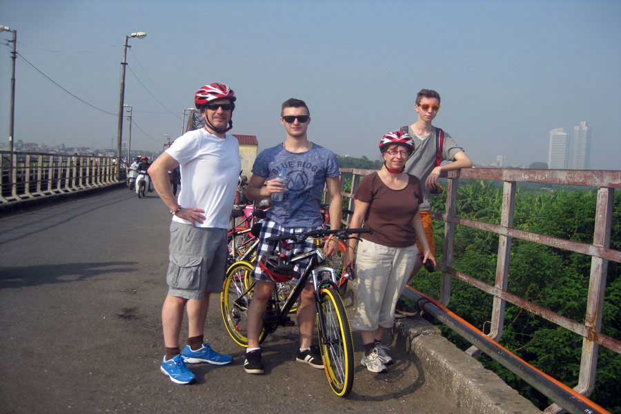 hanoi cycling tour full day