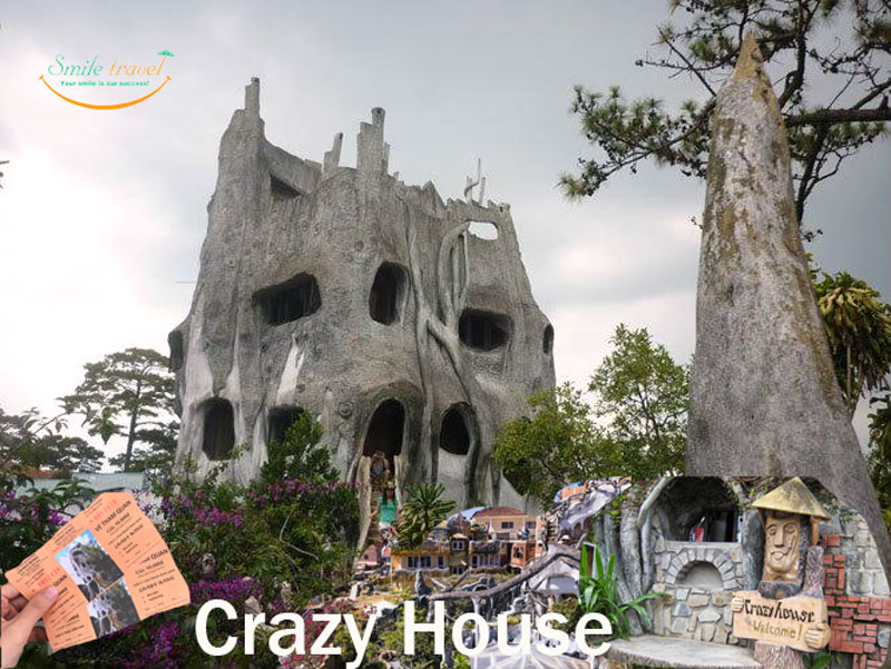 Crazy House in Dalat - Viet Flame Tours