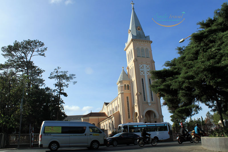 Church in Dalat - Viet Flame Tours